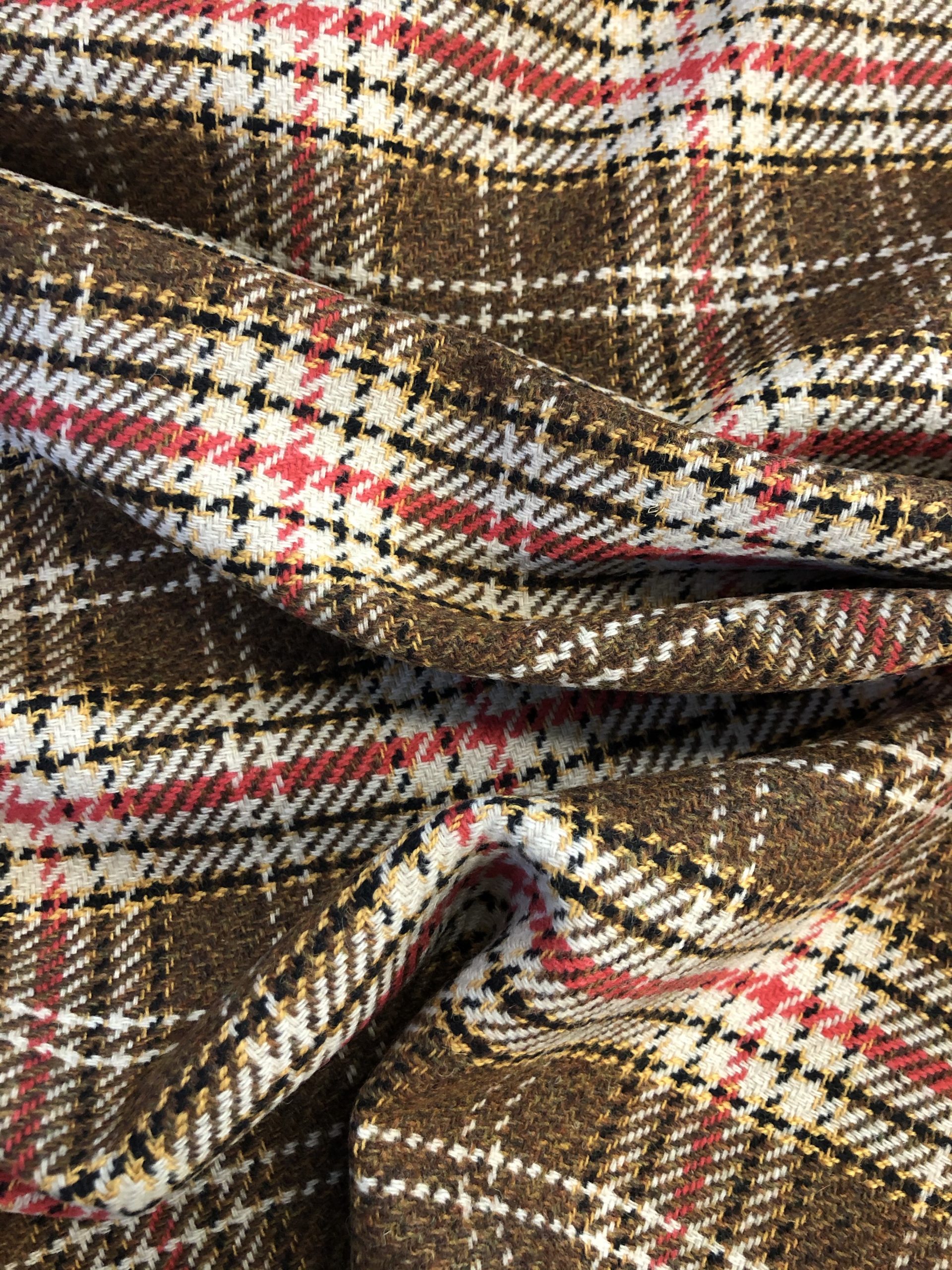 Ex designer wool tweed Simply Fabrics