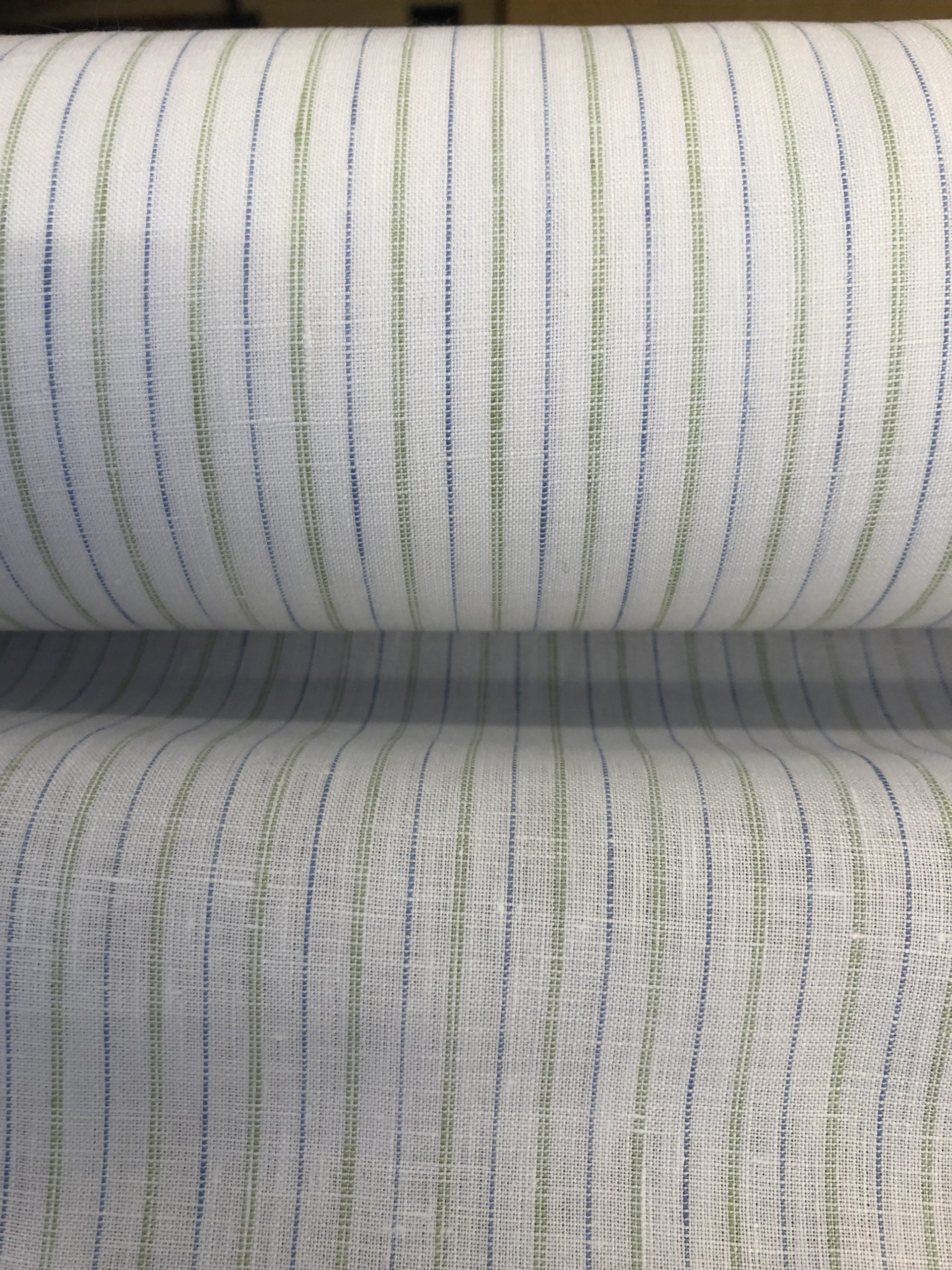 Stripe Irish linen Simply Fabrics