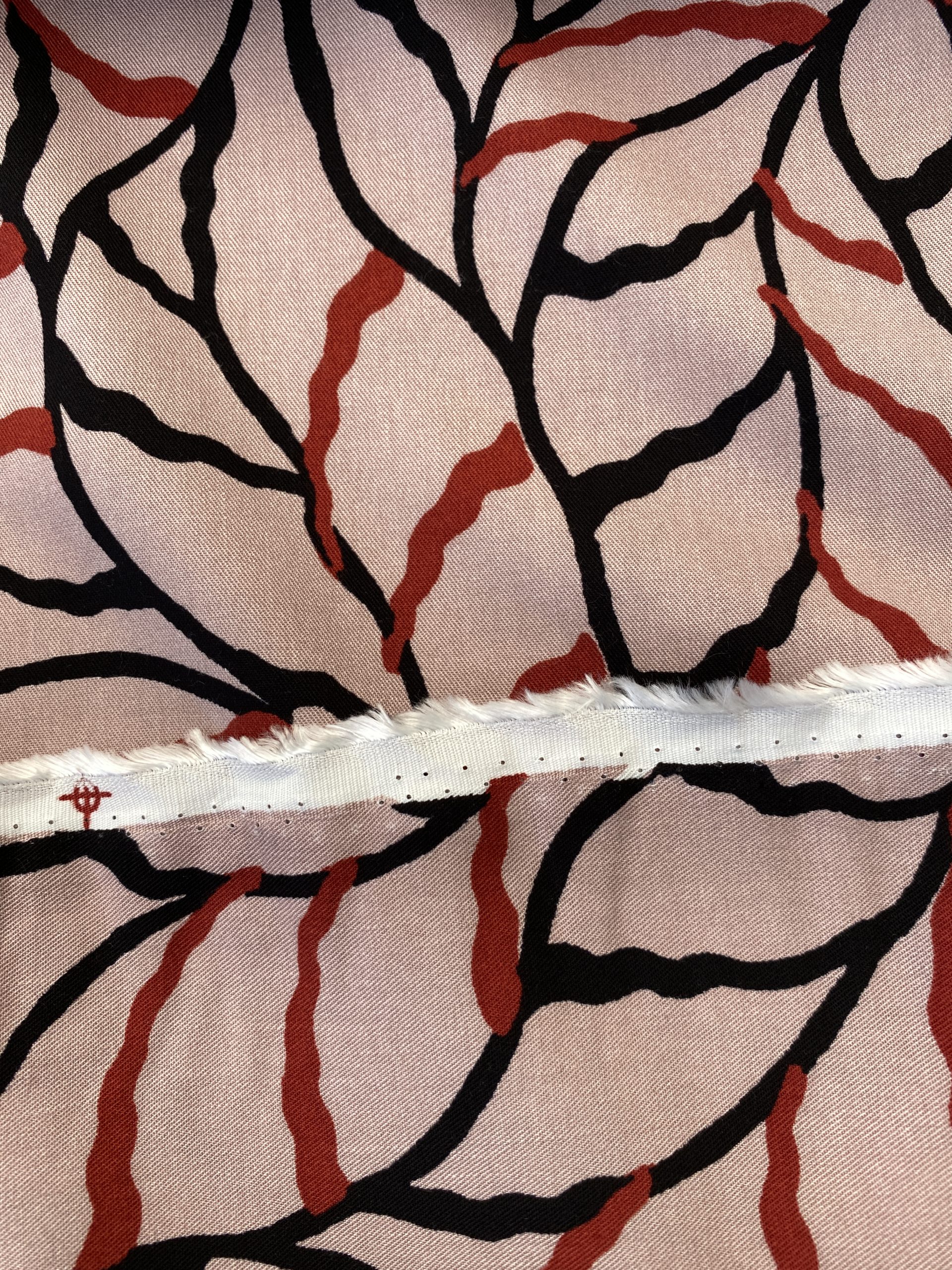 Leaf viscose twill – Simply Fabrics