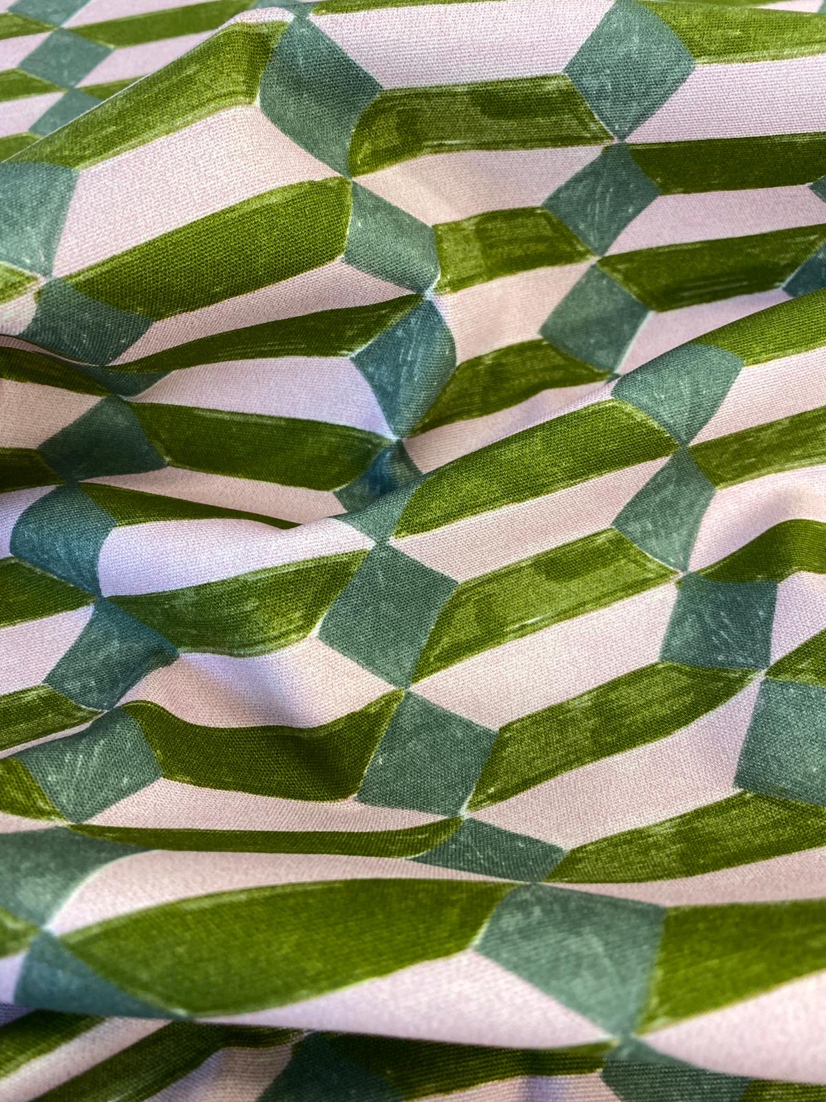 Crystal cotton print Simply Fabrics