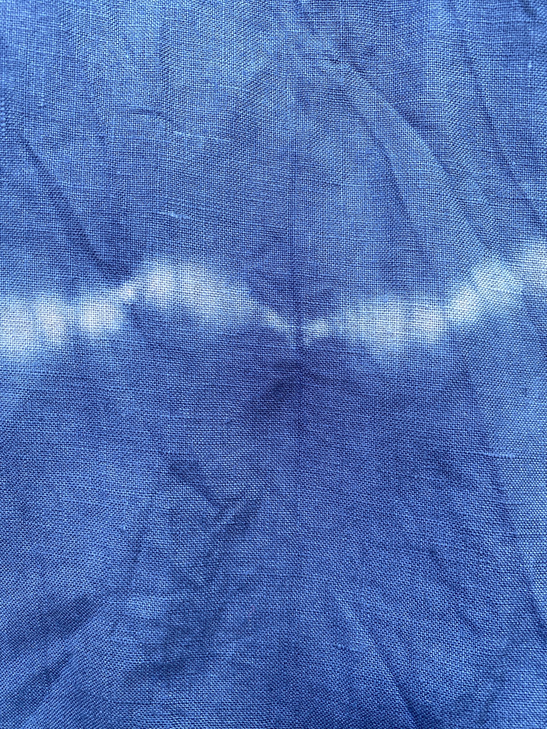 Tie dye washed linen Simply Fabrics