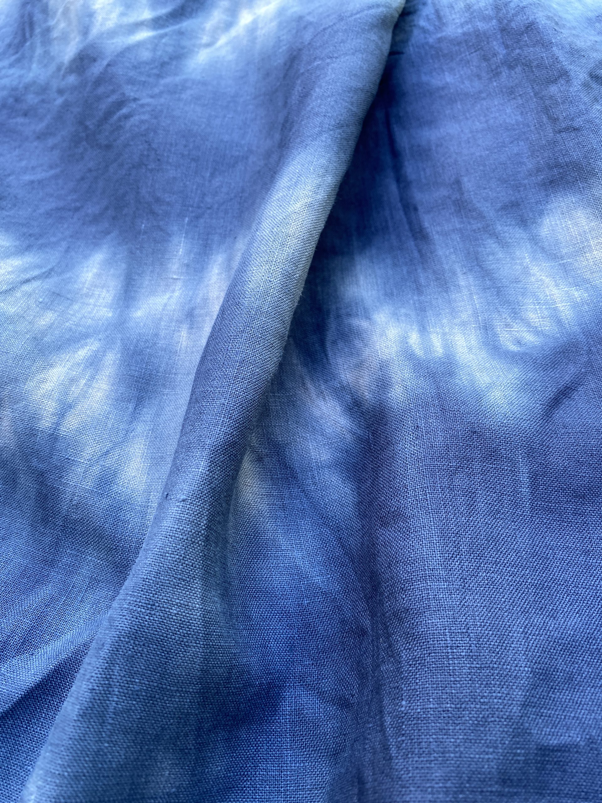 Tie dye washed linen – Simply Fabrics