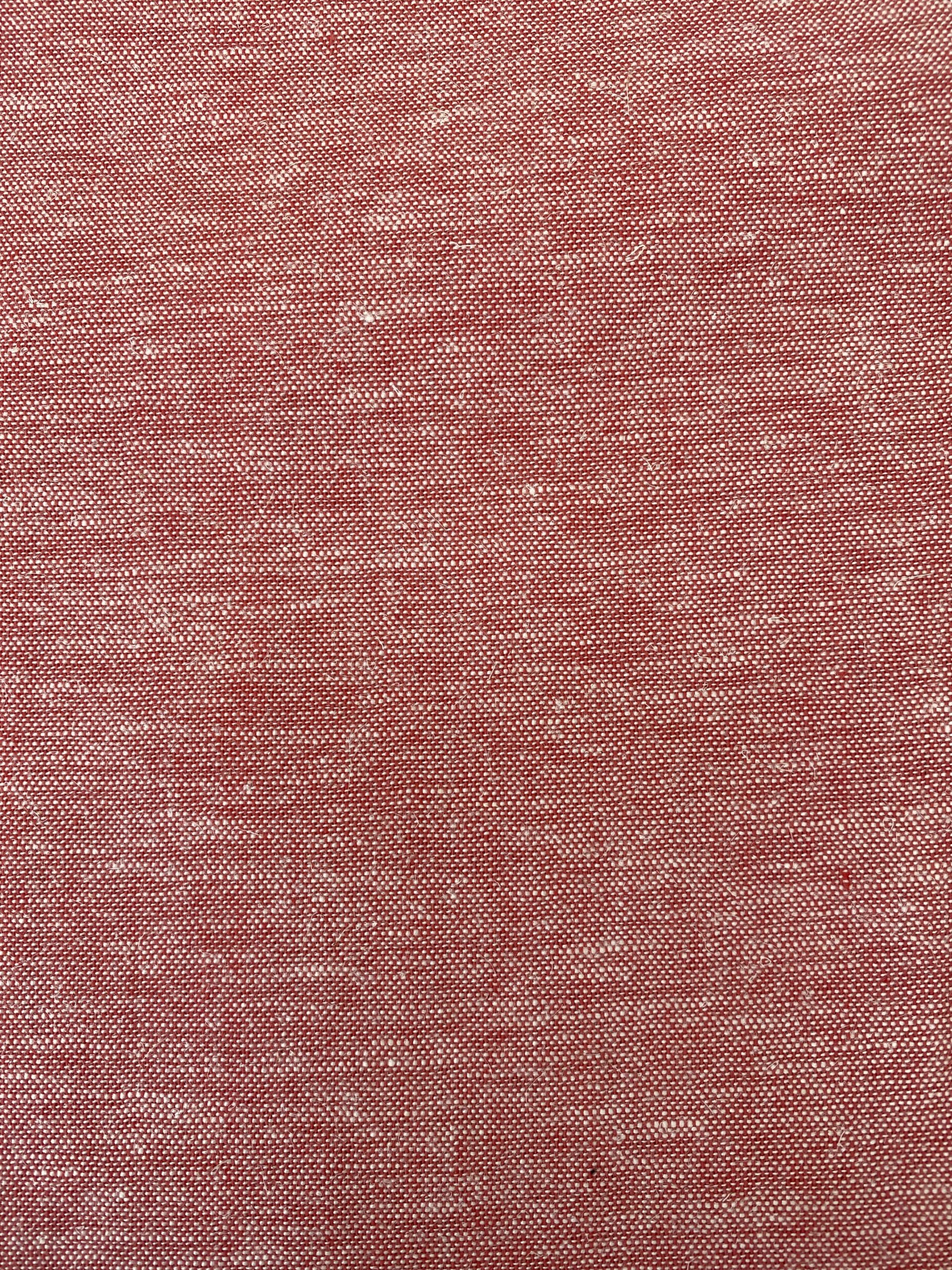 Linen viscose melange red Simply Fabrics