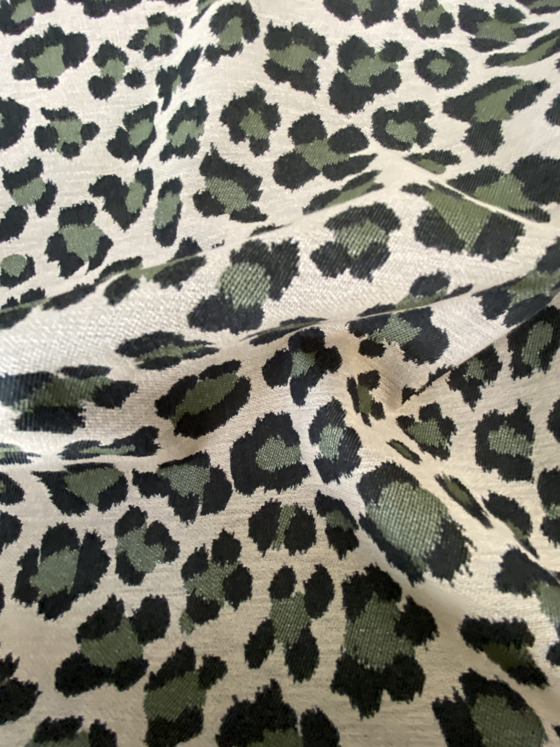 Ex designer stretch cotton jacquard Simply Fabrics