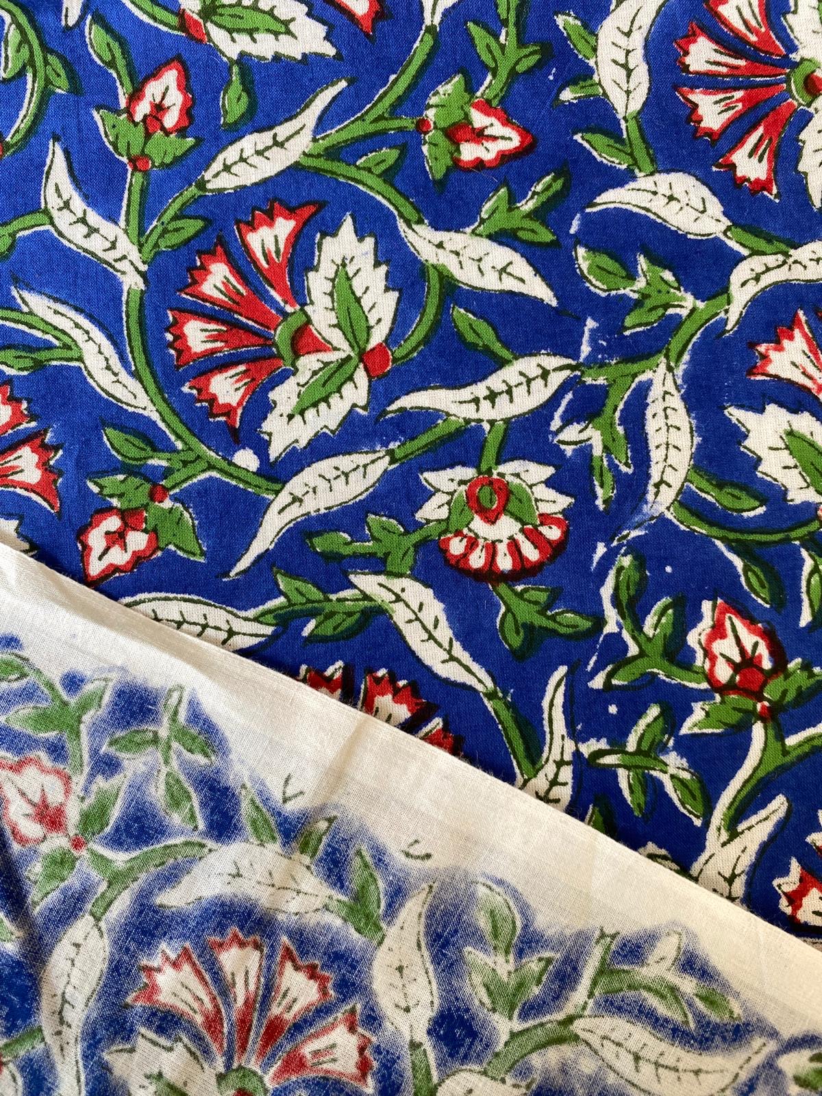 Indian hand block print Simply Fabrics