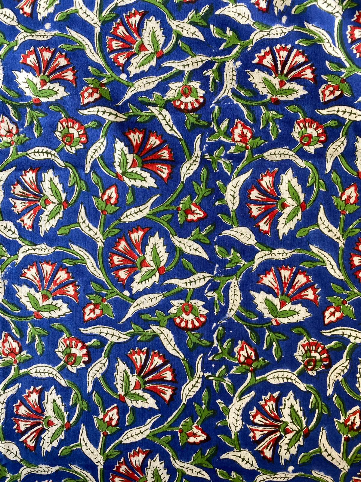 Indian hand block print Simply Fabrics