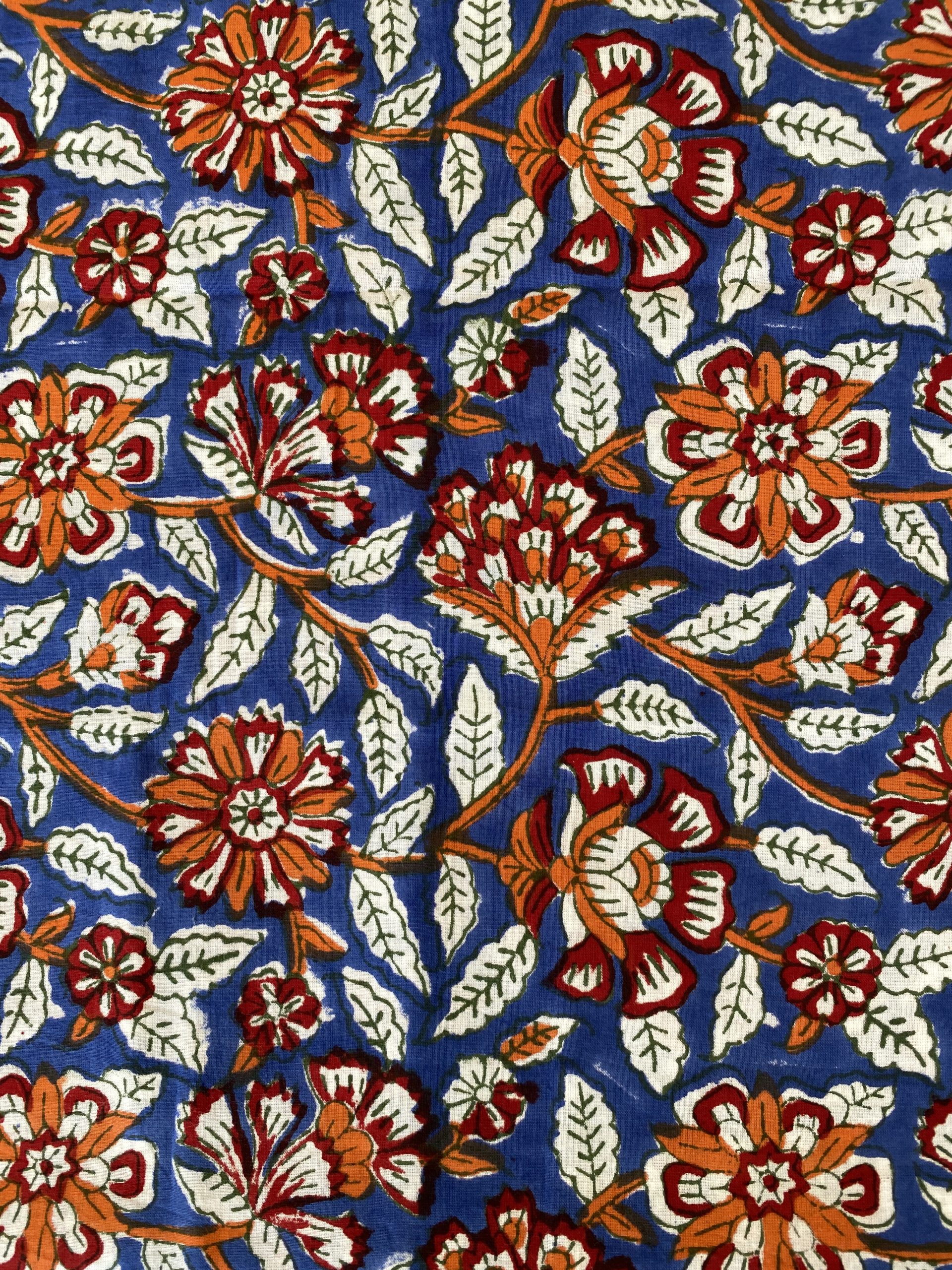 Indian hand block print Simply Fabrics