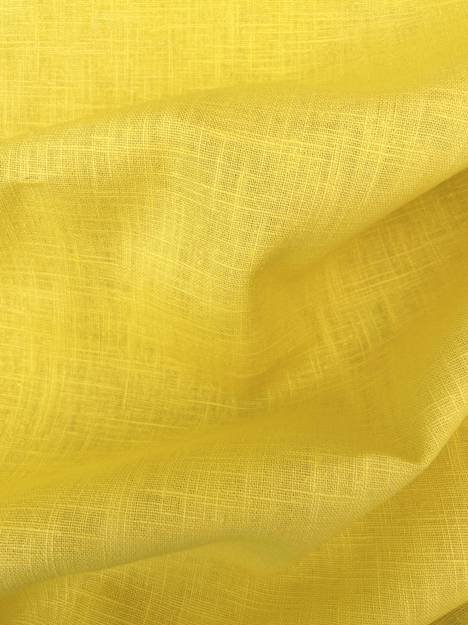 Yellow washed linen – Simply Fabrics