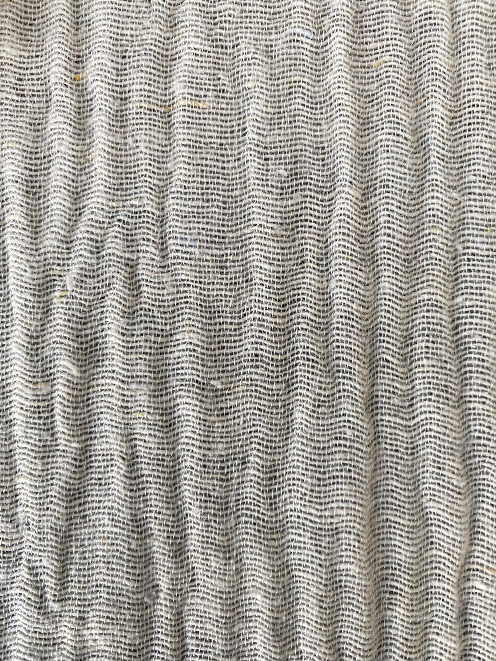 Chambray double gauze black melange Simply Fabrics