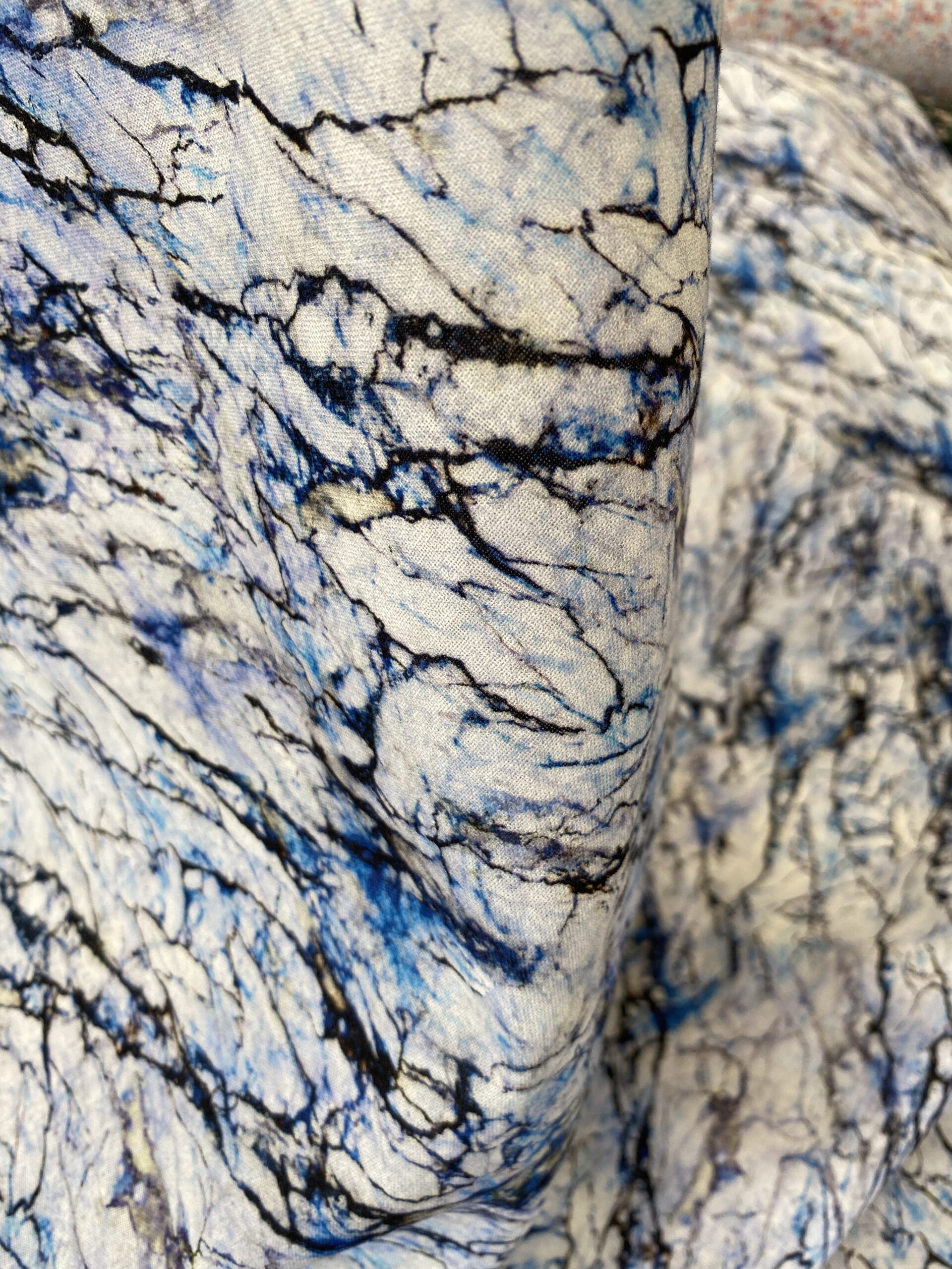 Simply Fabrics marble linen cotton Simply Fabrics