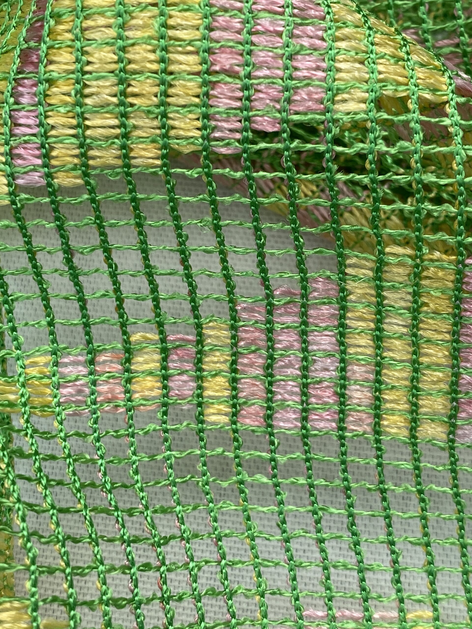 Ex designer cotton net lace Simply Fabrics